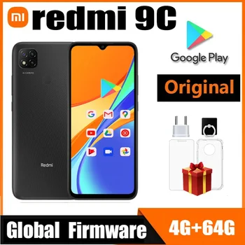 Global Rom Xiaomi Redmi 9C Smartphone 3GB/4GB RAM 128GB MediaTek Helio G35 6.53 inch Android 10 13MP Camera 5000mAh cellphone