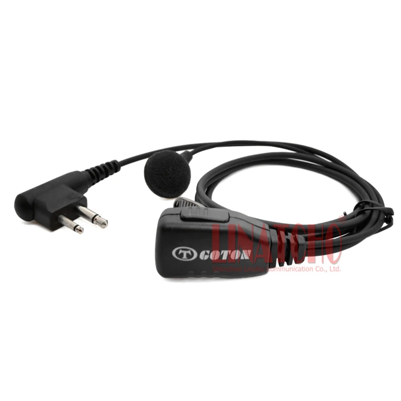 GOTON-walkie-talkie con auriculares para Moto, Radio bidireccional, GP2000, GP68, GP88, GP88S, GP300