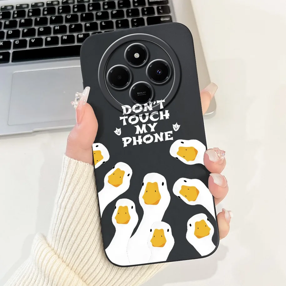 Cute Panda Rabbit Cartoon Soft Matte Silicone Back Cover Case