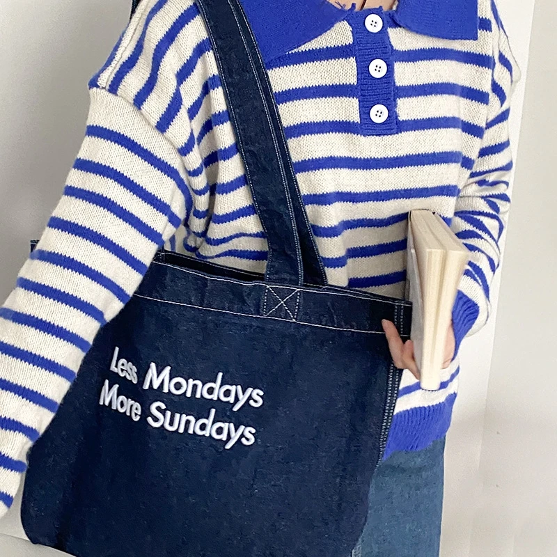 

Винтажная уличная джинсовая вместительная Фотосумка на молнии, колледж, текстиль, большая школьная пляжная сумка для покупок