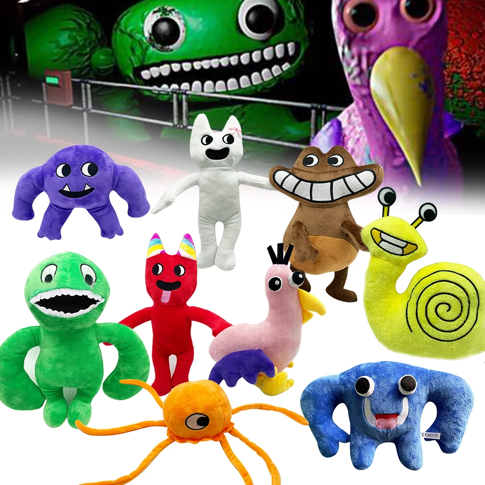 Garten Of Banban Plush, Cartoon Horror Game Garten Of Banban Pelúcia  Brinquedo Pelúcia Presentes Ovos de Páscoa