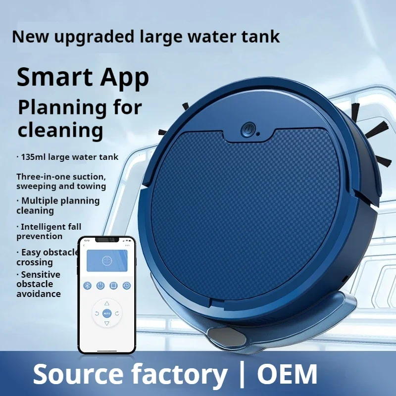 Intelligent Robot Vacuum Cleaner Automatic Water Tank Vacuum Cleaner App Control