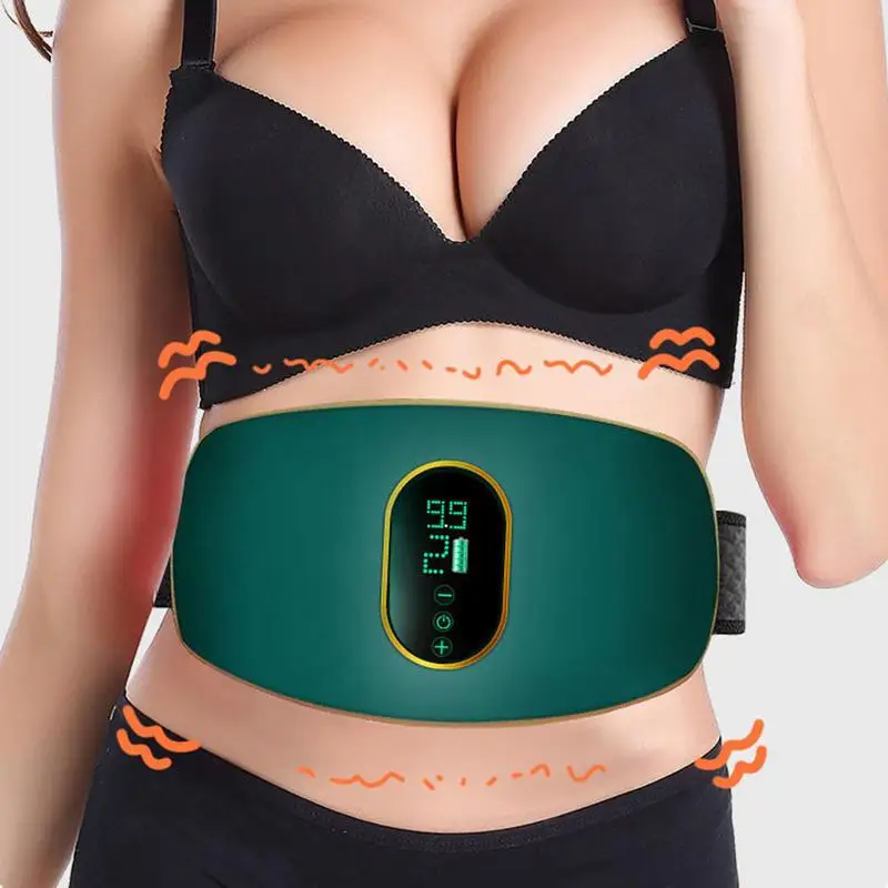 

Пояс для массажа живота Электрический массажный стимулятор живота Интеллектуальная защита талии для расслабления тренировки