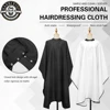 Barbershop Silicone Neckline Hairdressing Gown Buckle Waterproof Haircut Cloth Barbershop Non-slip Cape Styling Tools 1