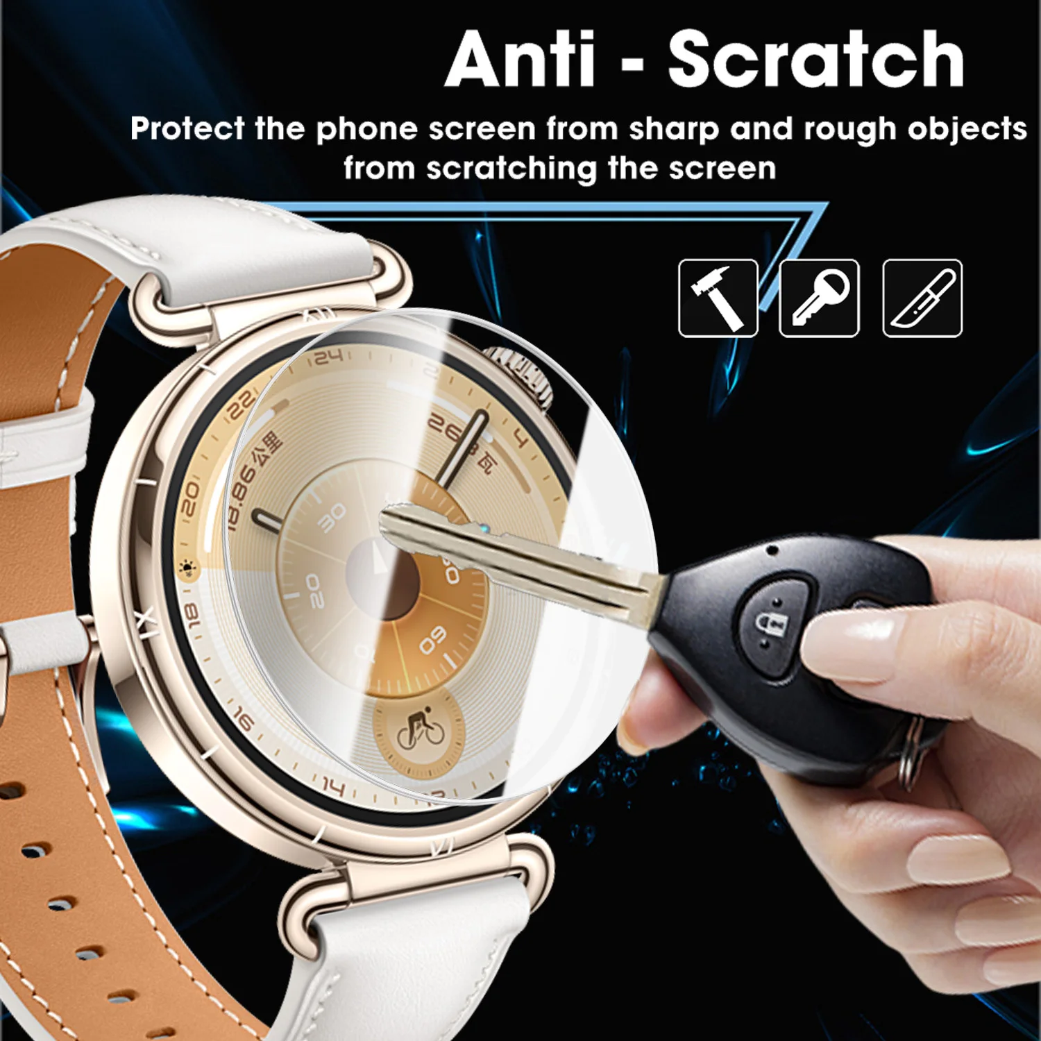 Premium HD Clear Tempered Glass Screen Protector - Anti-Scratch Full Coverage