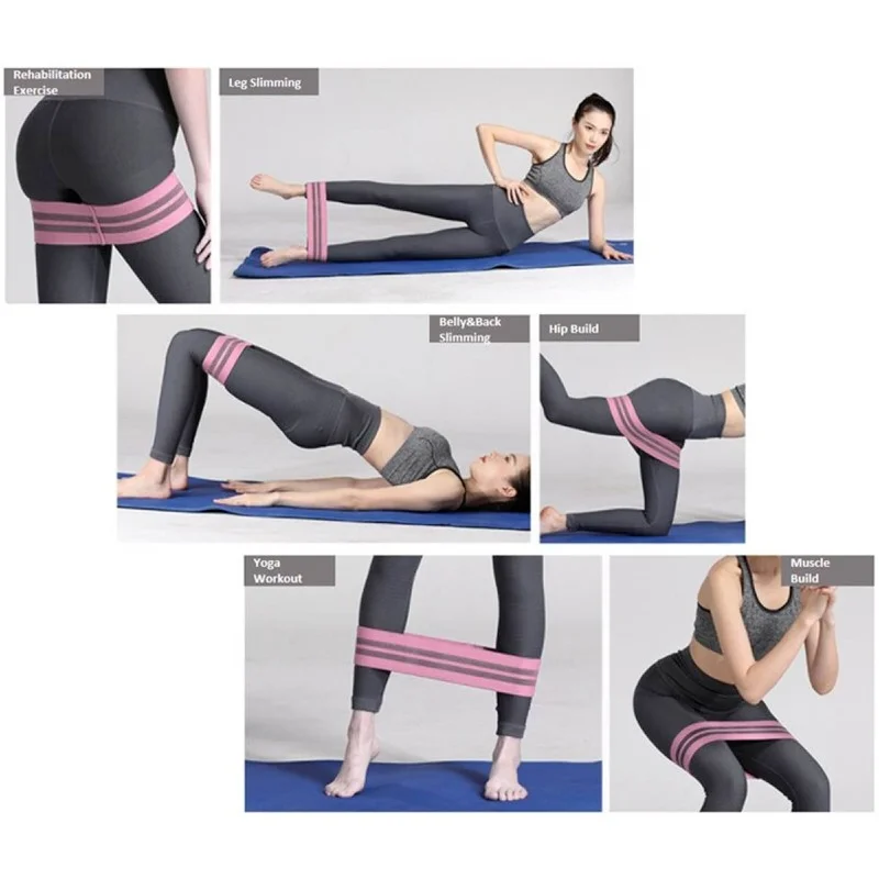 Fascia di resistenza per il Fitness glutei espansione Fitness panno elastico espansore elastico adatto per attrezzature sportive per esercizi a casa