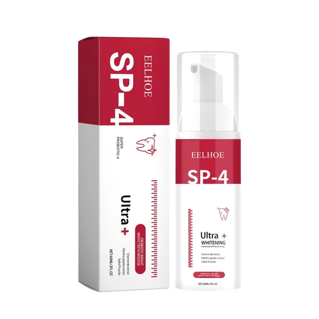 Sip-4 Probiotic Whitening Toothpaste Brightening & Stain Removing Sp-4 Probiotic Toothpaste Fresh Breath Teeth Whiten Toothpaste 6