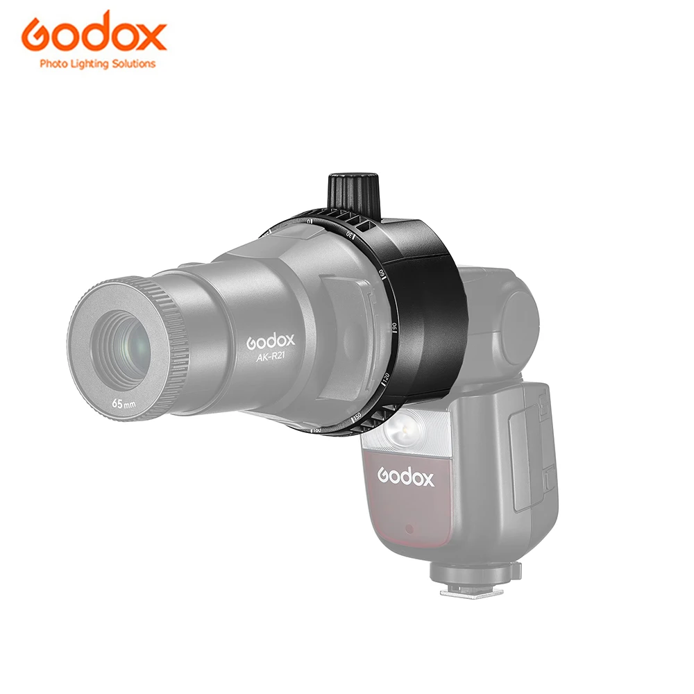 Supporto Adattatore Flash Godox Ak-R25 Per Il Montaggio Del Proiettore Godox Ak-R21 Alla Serie Godox V850/V860/Tt685/Tt600