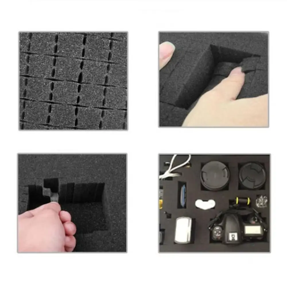 다기능 안전 도구 상자 내부에 폼이 있는 방습 하드웨어 수리 도구 상자 280x240x130mm 대용량
