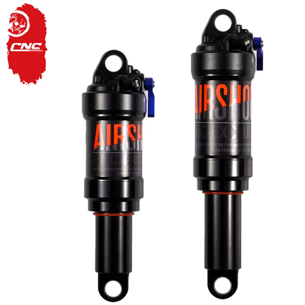 CNCMTBBikeSuspensionAirShockAbsorber165mm190mmBicycleLocked