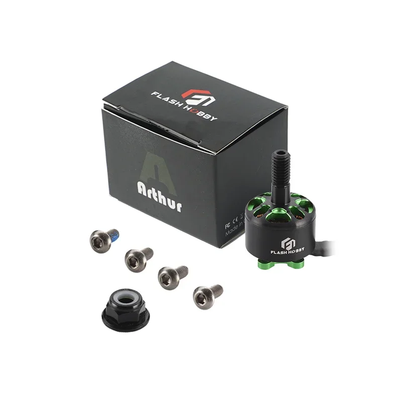 1PC/4PCS FlashHobby Arthur Series 1408 1408 2800KV 3650KV  Brushless Mini RC Motor for FPV Racing Multicopter Part thumbnail 6
