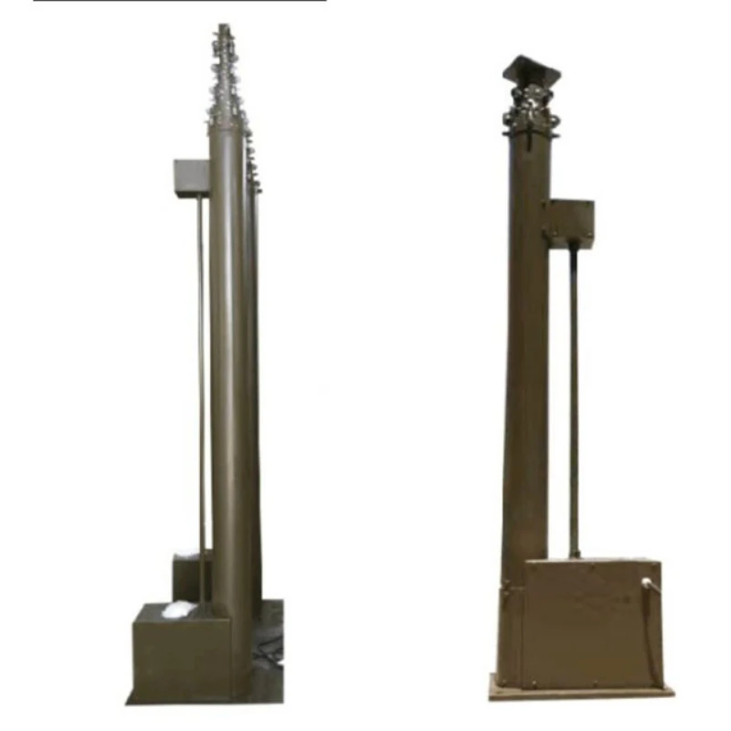 

6m vehicle mounted mobile tower antenna telescopic telecommunication mast