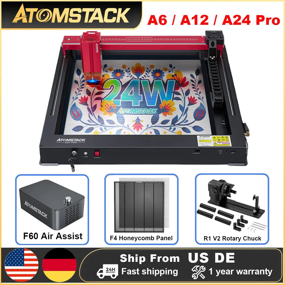 AtomStack-A6-A12-A24-Pro-Laser-Engraver-Cutter-6W-12W-24W-Optical-Power ...