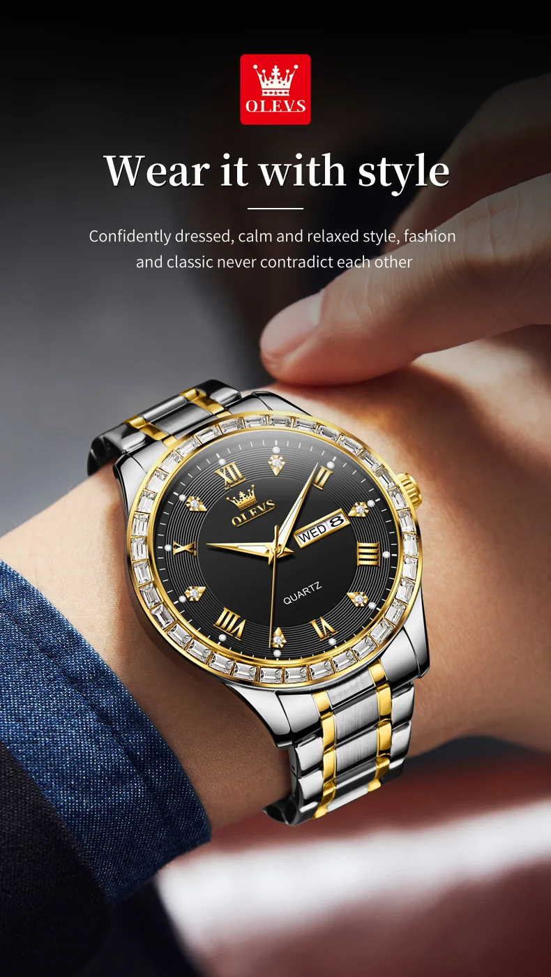 OLEVS 9906 Watch For Men description image 3
