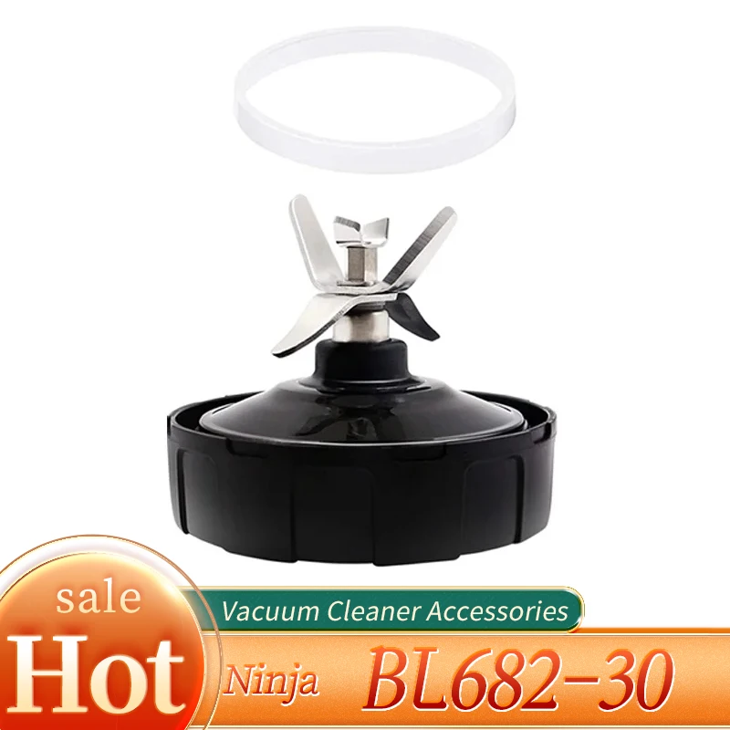 Ersatzteile für Ninja Blender, 7 Flossen Extractor Blade und 680 ml To-Go Blender Cups mit Deckel, kompatibel mit Nutri Ninja Auto iQ BL450-30 BL642-30 BL482-30 BL682-30 BL456-30 BL4 38/40 DE Ersatzteile für Ninja Blender, 7 Flossen Extractor Blade und 680 ml To-Go Blender Cups mit Deckel, kompatibel mit Nutri Ninja Auto iQ BL450-30 BL642-30 BL482-30 BL682-30 BL456-30 BL4 38/40 DE
