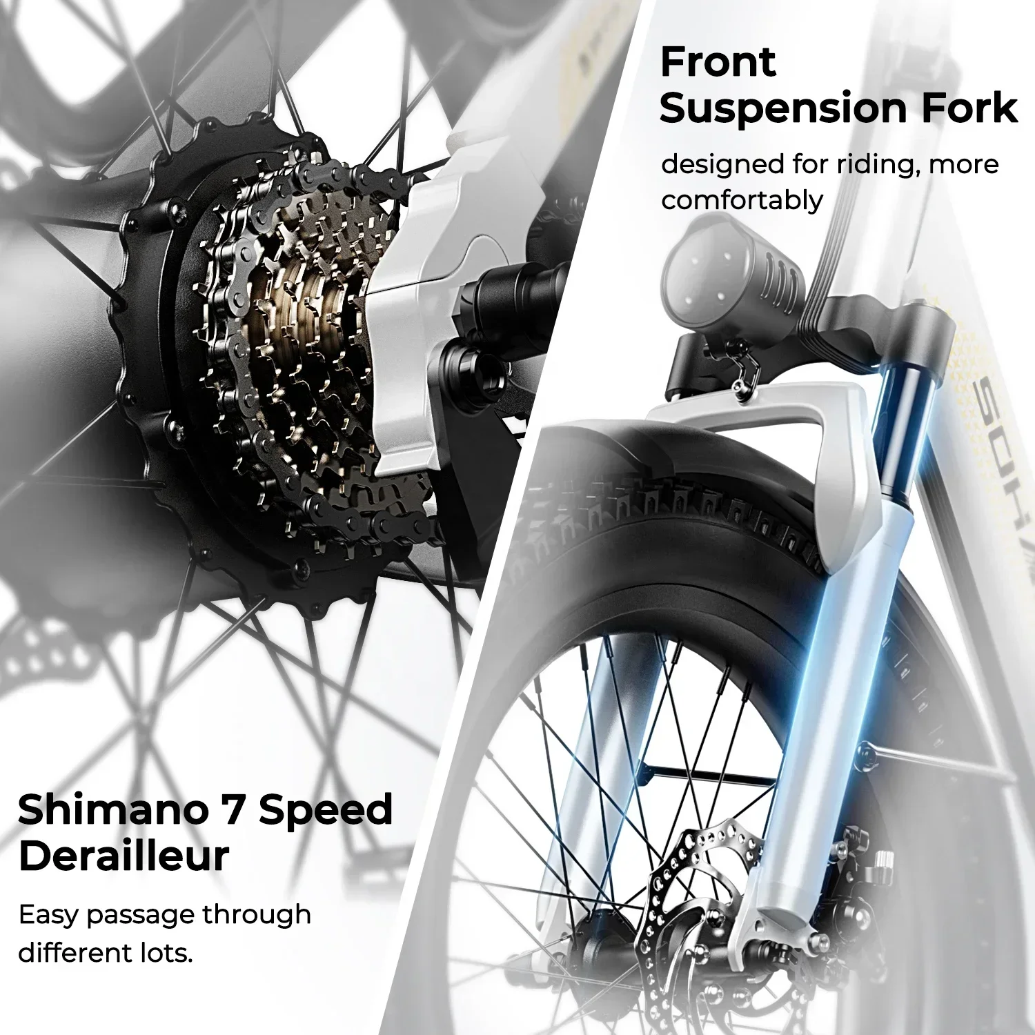Electric Bike Electric Bicycle Ebike S3 750W 20Ah 48V Lithium Battery Electric Bicycle Hub Motor Adult Women's Electric Bicycle Beach City