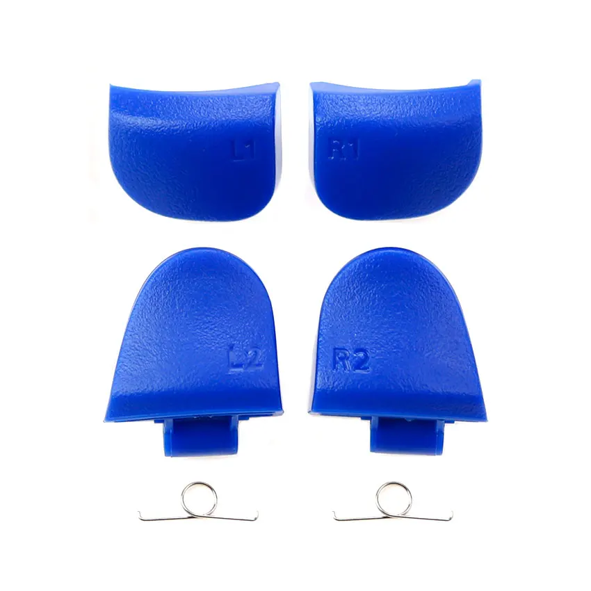 YuXi BDM-020 V2.0 Controlller düğmeler kiti yedek parça için PS5 V2 Gamepad L1 R1 L2 R2 tetik düğmesi anahtar Springs ile