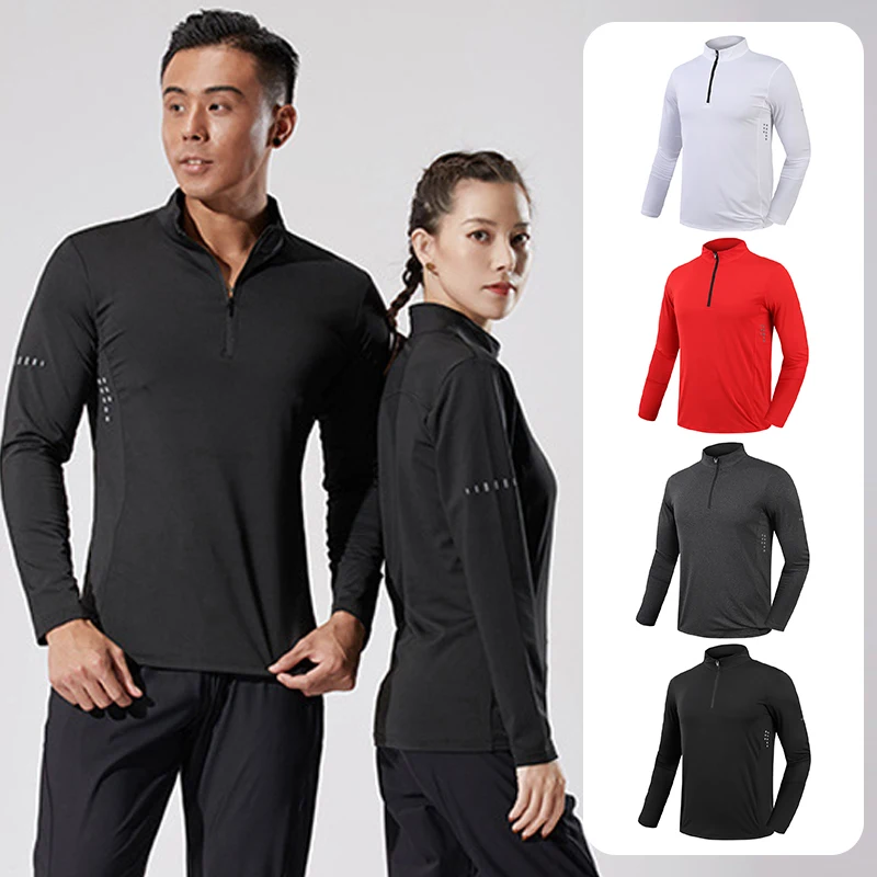 Men Long Sleeve Running Fitness Shirt Men Gym t Shirt Sport Top Football Jersey Tight Rashguard Compression Shirt Man Sportswear 6
