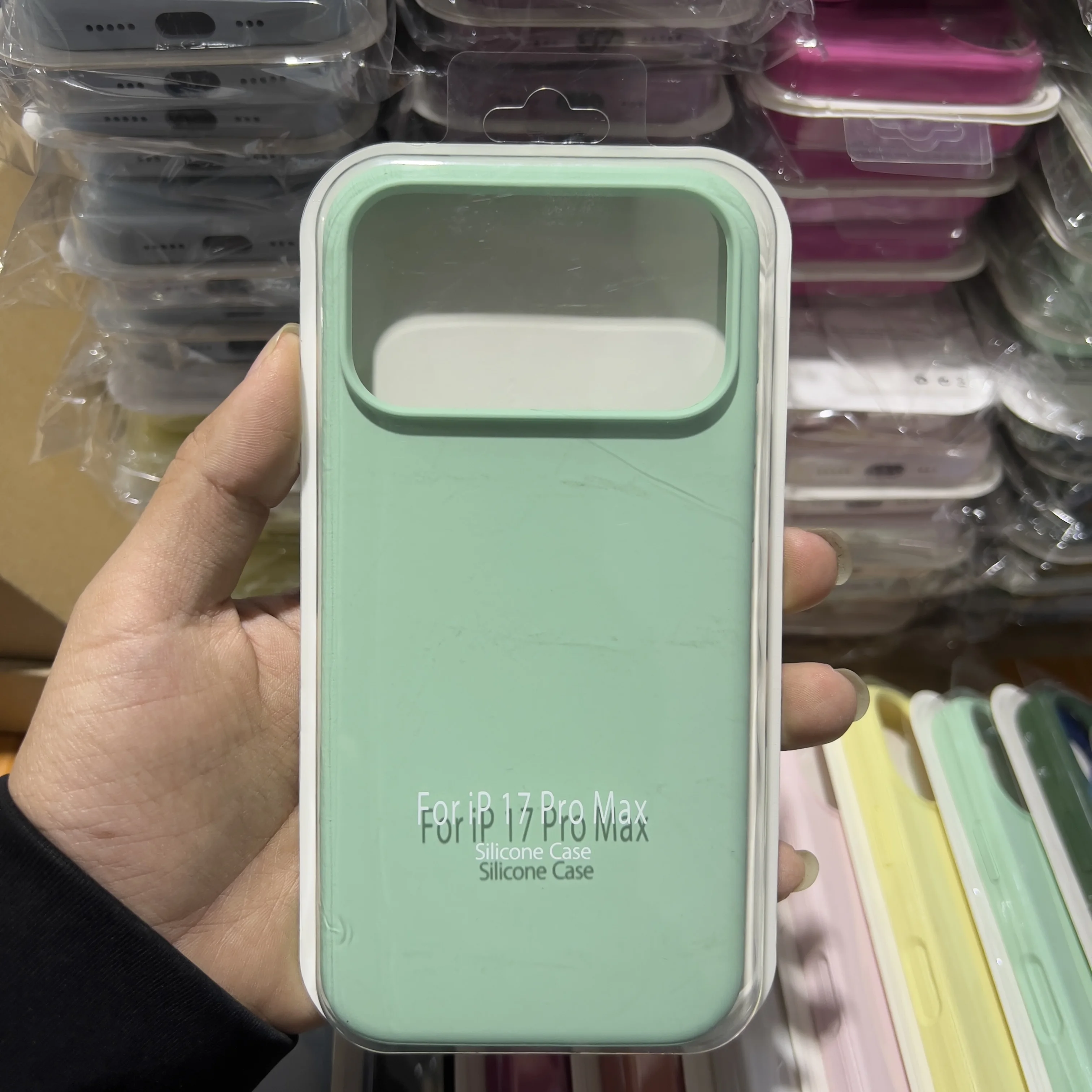 Enhanced Liquid Silicone Shockproof Case - Soft Bumper Anti-Fall Back Cover