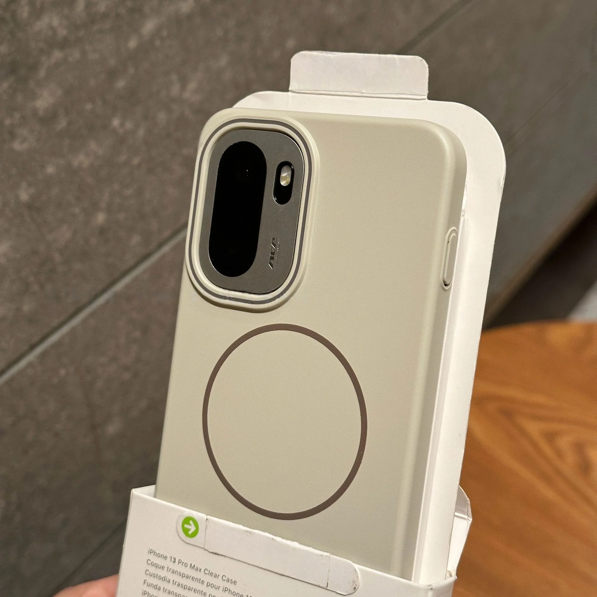 Ultra Thin Hard PC Magnetic Case with Wireless Charging Matte Finish