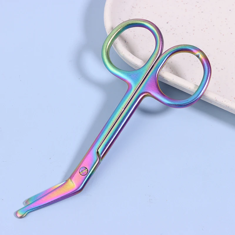 Bestseller 11CM Edelstahl-Gazeschere Verbandschere Chirurgische Schere Haushalt-Gipsschere Krankenschwester-Schere – Detail 10