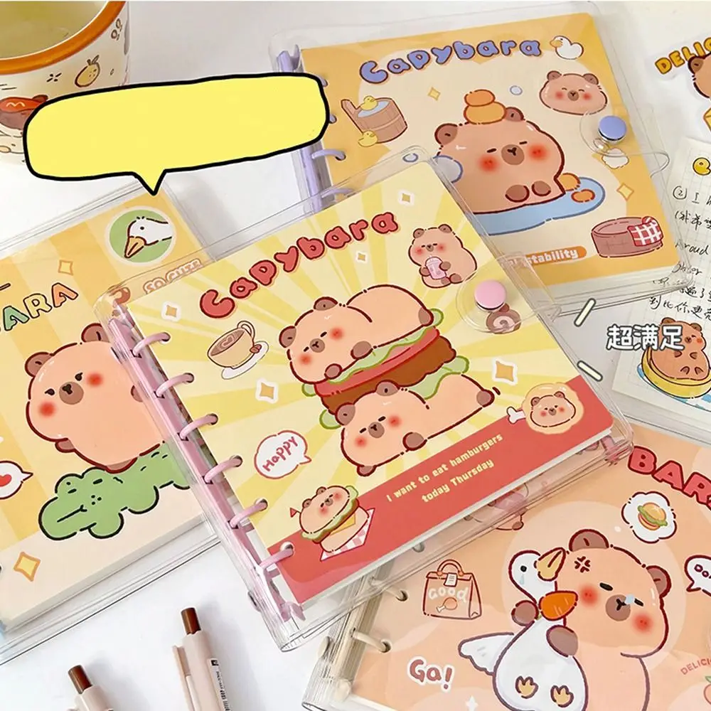 

Новая Милая ручная книга Capibala модный детский подарок Еженедельный дневник блокнот Съемная блокнот