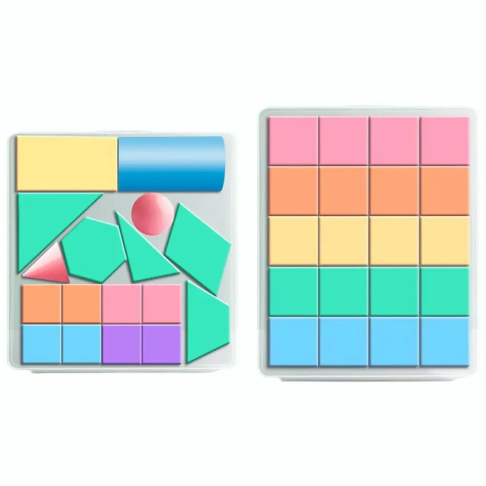큐브/다면체 기하학 모델 DIY 퍼즐 수학 교육 보조 도구 다면체 빌딩 블록 다채로운 색상