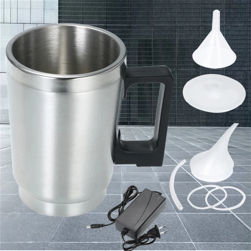 12V 220V Car Headlight Polish Repair Tool Set Headlamp Refurbished Tool Kit Heating Atomization Cup Electrical Heating Cup Tool