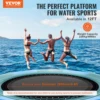 VEVOR 12 ft Inflatable Water Bouncer Portable Bounce Swim Platform Kids Adults Floating Rebounder for Pool Lake Water Sports 2