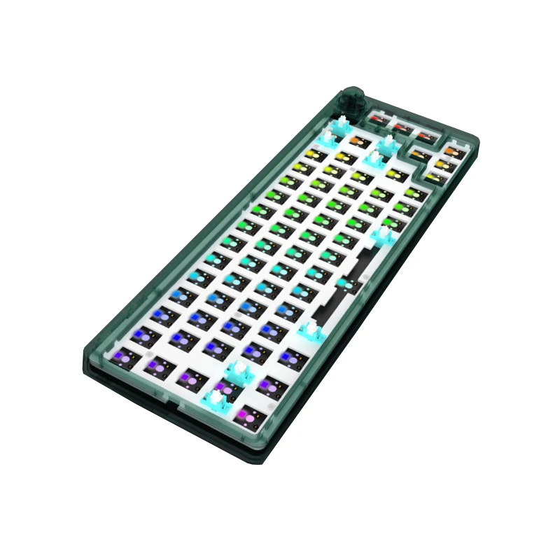 

LK67 Mechanische Tastatur Verdrahtet Bluetooth 2,4G 3-modi Kit RGB Lichter Hot Swap Schwarz Weiß Rosa Grün Transparent DIY