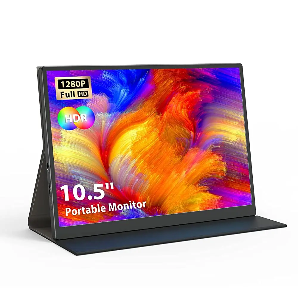 Eyoyo フル HD 1920x1280 10.5 インチポータブル HDMI ゲームモニター