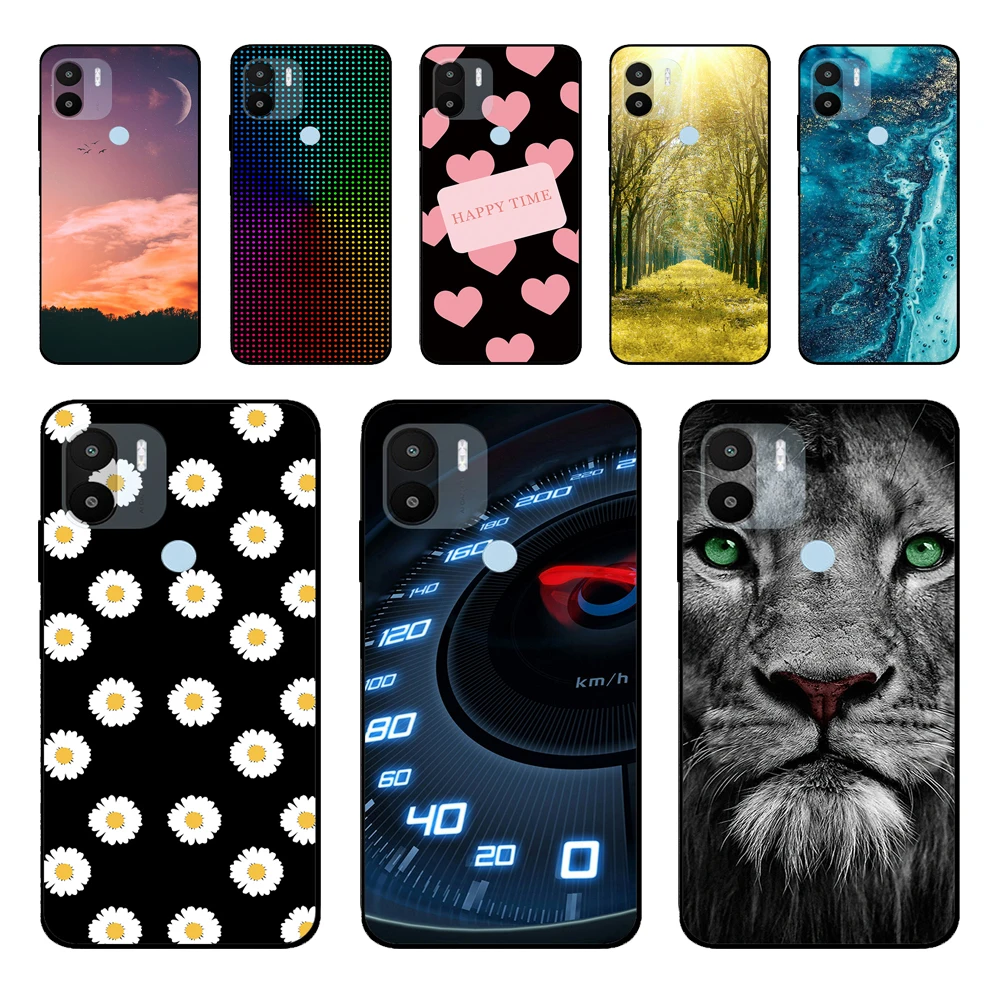 Per Xiaomi Redmi A2 Custodia Coque Per Redmi A2 + Fundas Custodia Protettiva Trasparente In Silicone Morbido Per Redmi A2 Plus Shell Bumper