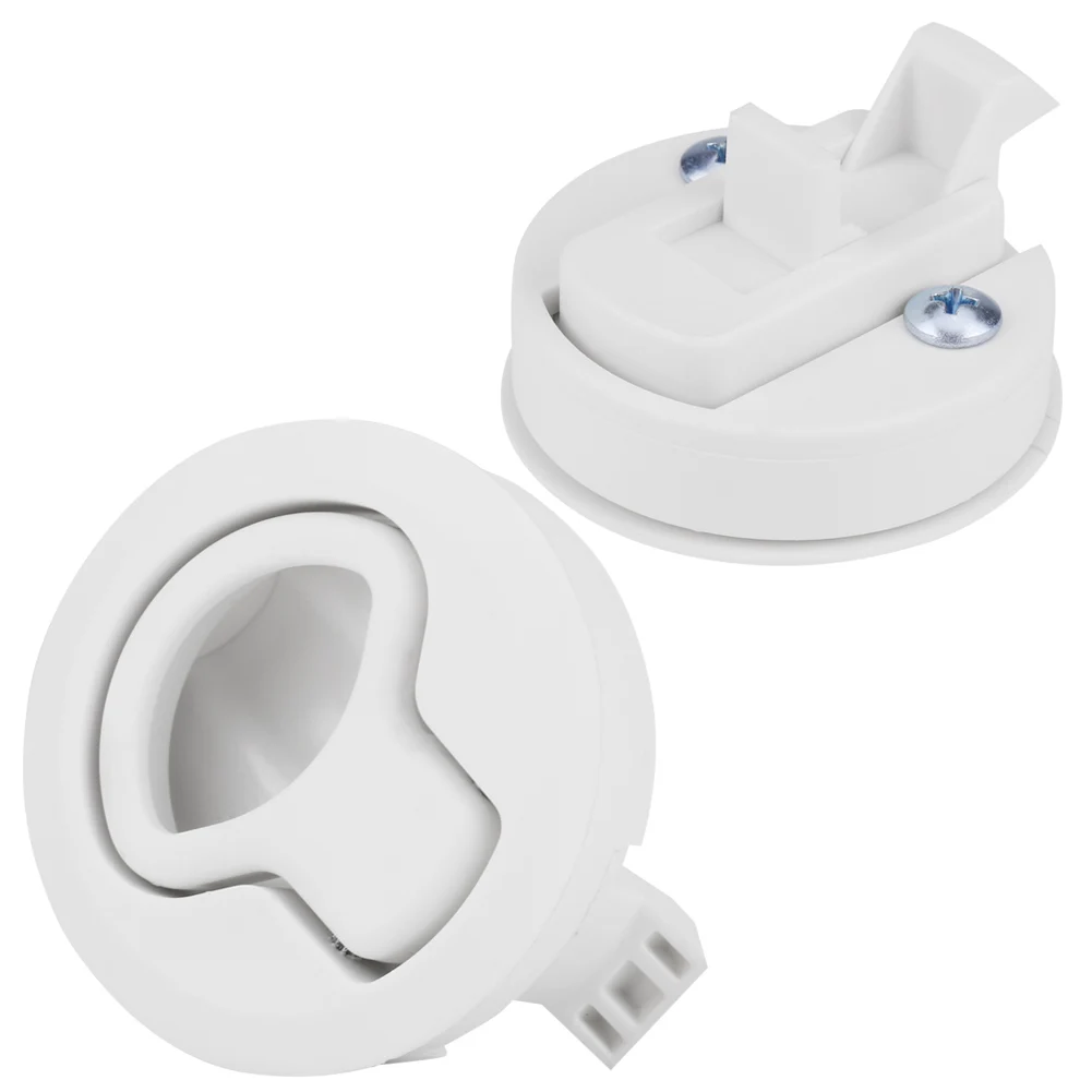 Deck Hatch Hatch Lock Flush Pull Plastic Flush Pull for RV Marine Boat RV