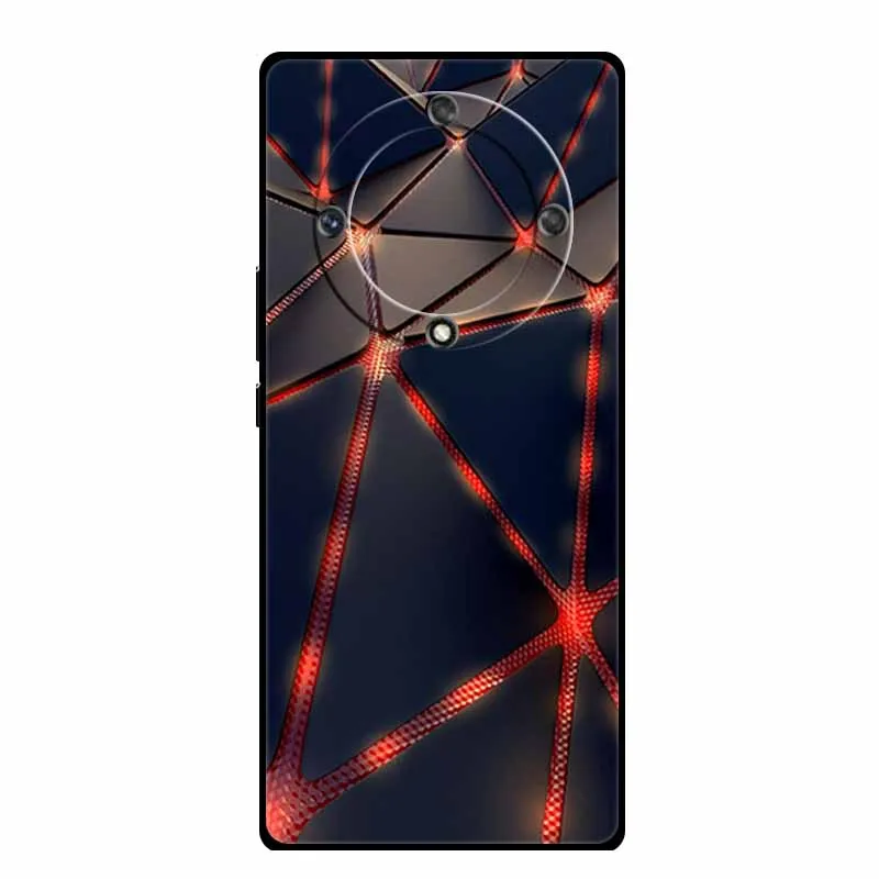 Wolf Lion Tiger Cat Black Silicone Soft Phone Case Cover