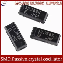 10PCS SMD Passive crystal oscillator 32.768K 4P 32768 12.5PF MC-306 MC306 3.8 * 8*2.5 32.768Khz