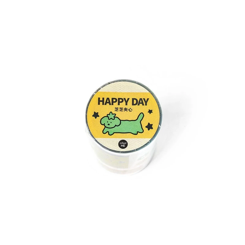 Cute Cartoon PET Label Die Cut Tape Student Handbook Scrapbook Planner Decorative Tape Phone Case DIY Material Sticker 5
