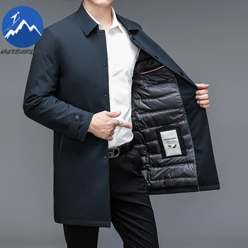 Luxury Brand Long Down Jacket 1