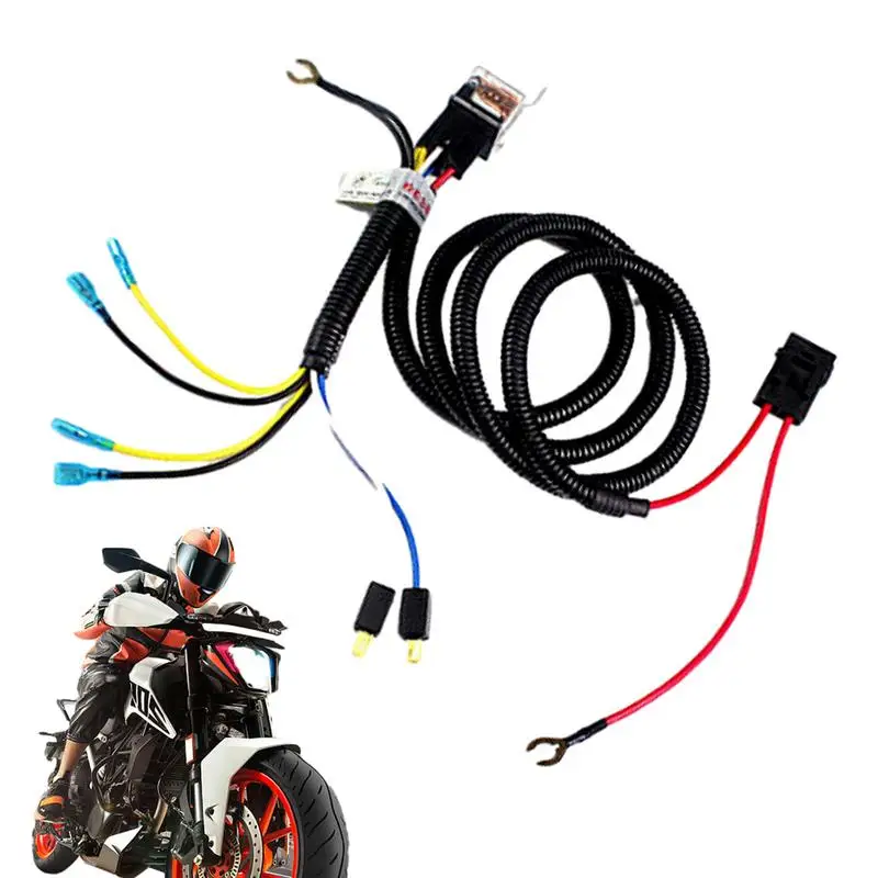 

12V Car Horn Wiring Harness Relay Kit Installation Grille HornExplosion Sound universal for motorcycles cars and trucks