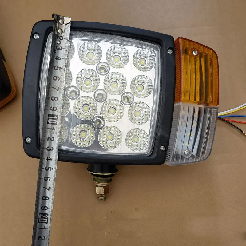 For Liugong Loader 836 856 855 816C Changlin 30E-5 Headlamp Harvester Tractor Trailer Headlights Turn Signal Light