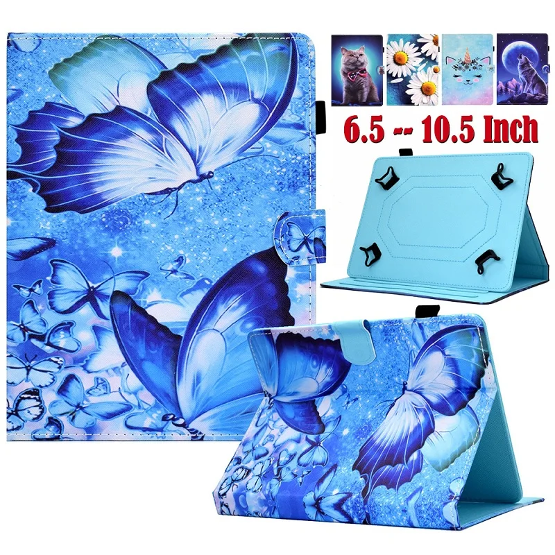 Leather Holder Ipad Samsung Tab Lenovo Huaweitablet Protector Case For All Tablet 6.5-10.5 Inch 7 Inch 8 Inch 10 Inch