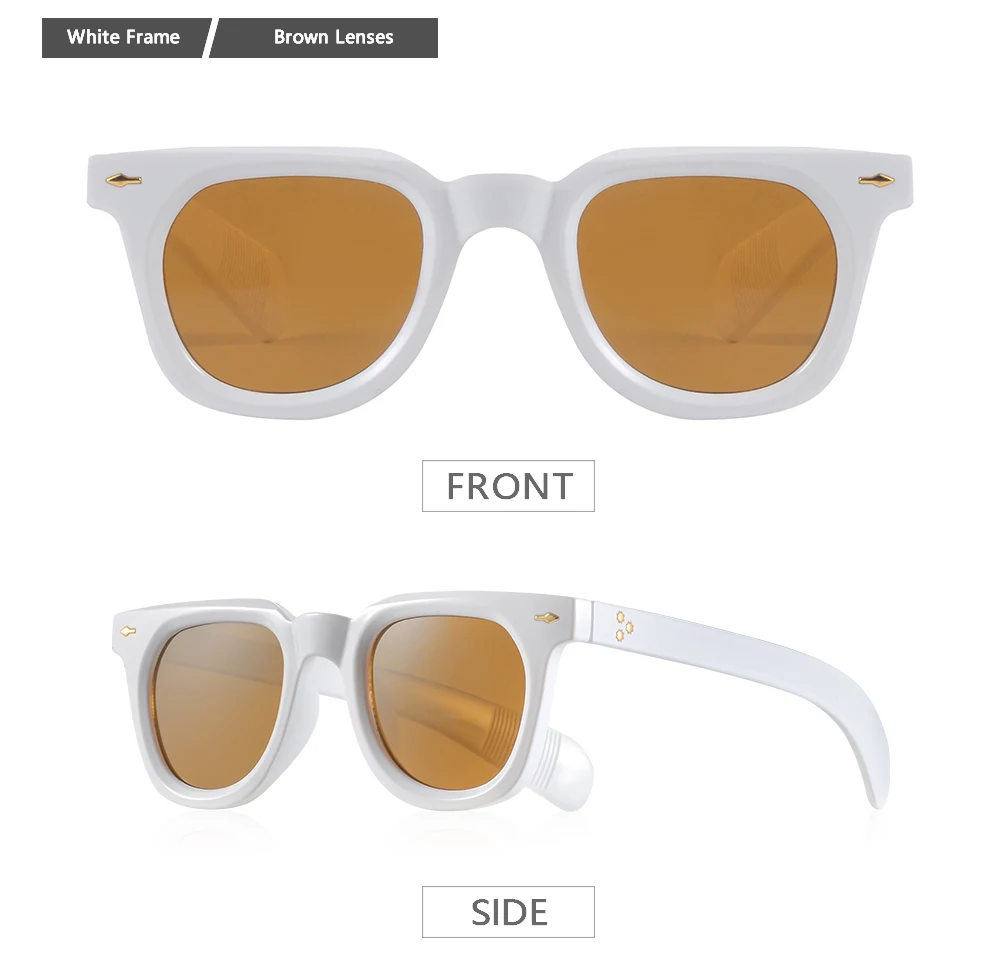 CRIXALIS Klassische Quadratische Sonnenbrille für Frauen Männer Luxus Sonnenbrille Weibliche Marke Mode Trend Designer Shades Männlich UV400 – Detail 8