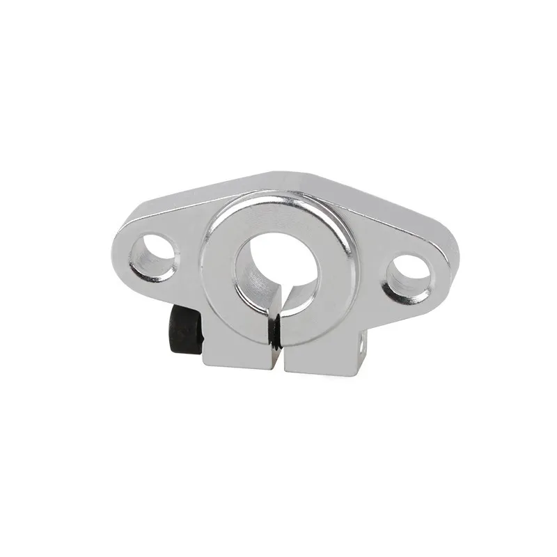 1-4X SHF8 SHF10 SHF12 SHF16 알루미늄 선형 막대 레일 샤프트 지원 8mm 10mm 12mm 16mm CNC 라우터 XYZ 테이블 3D 프린터 부품