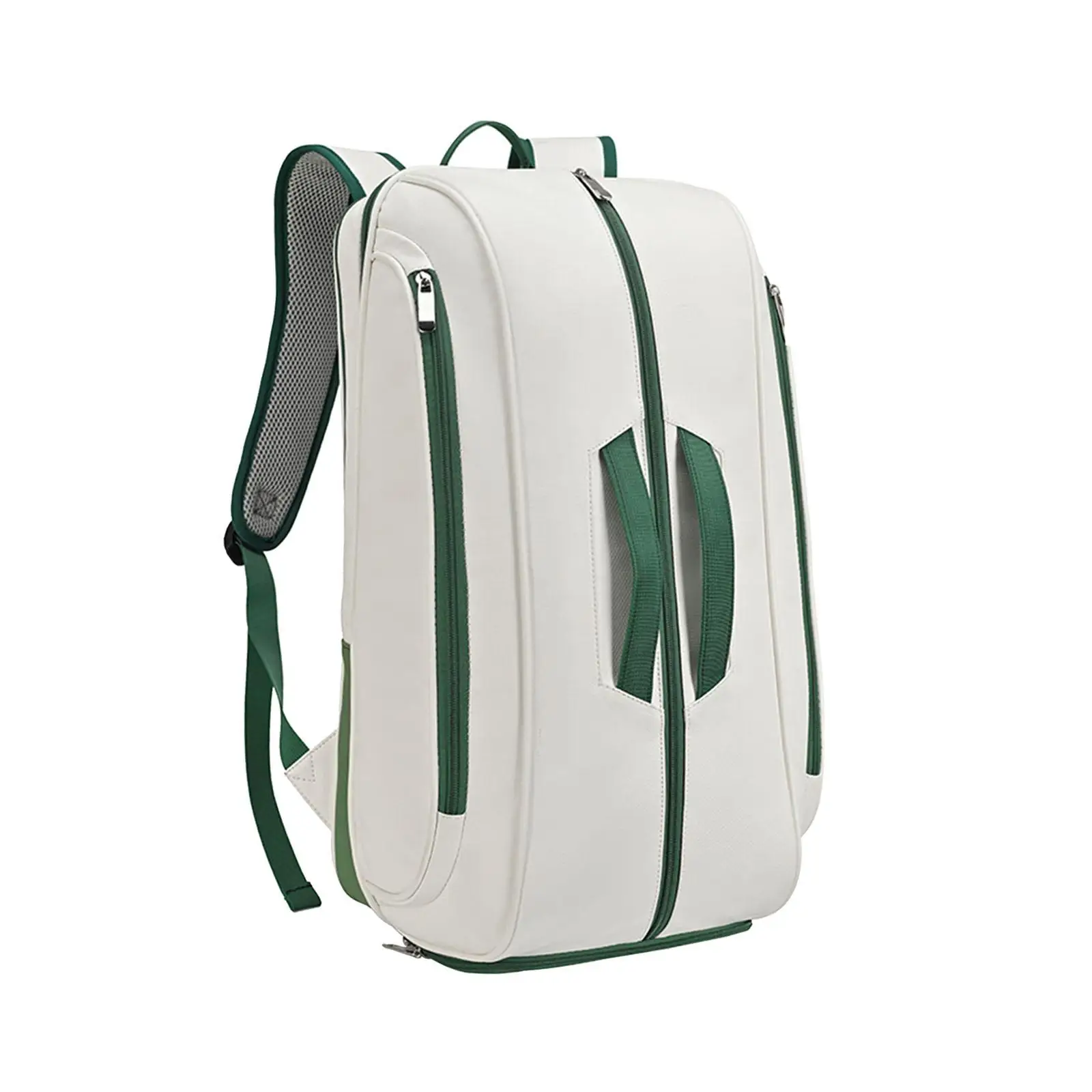 Tennis Bag Portable Badminton Backpack Sports Backpack Tennis Backpack for Beginners Men and Women Travel with Shoes Pocket