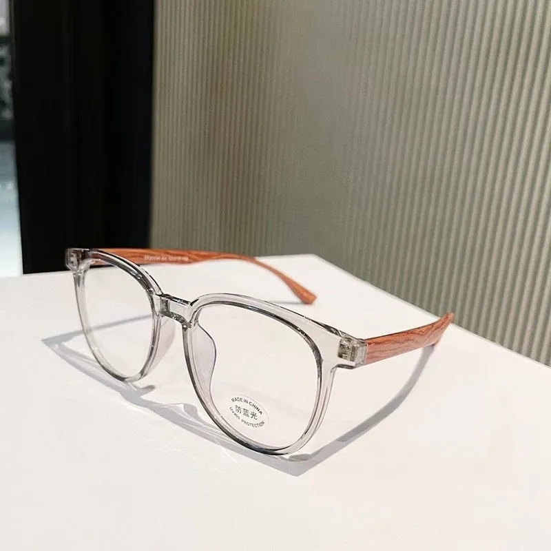 Anti Blue Light Glasses Korean Version Myopia Glasses Flat Glasses Retro For Reading Classroom Use Digital Screen