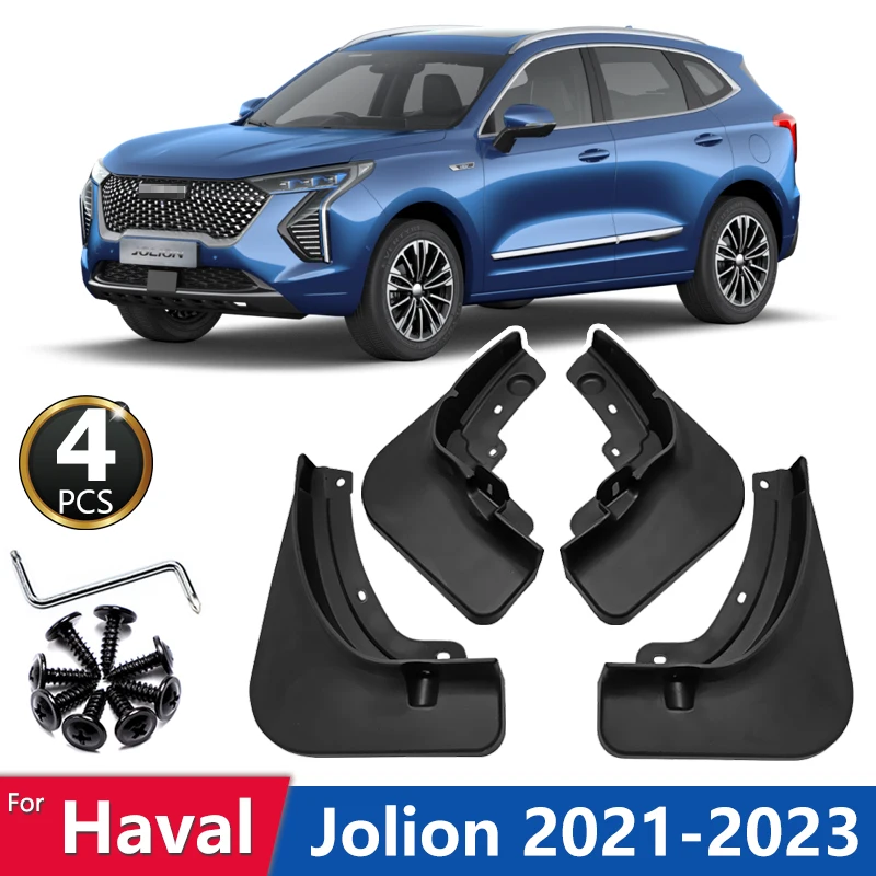 

Mud Flaps For Great Wall Haval Jolion 2021 2022 2023 Mudguards Splash Guards Front Rear Fender Mudflaps Car Accessories 4Pcs