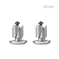 Ultra-Light Aluminum Bicycle Handlebar End Plugs (Silver one pair)