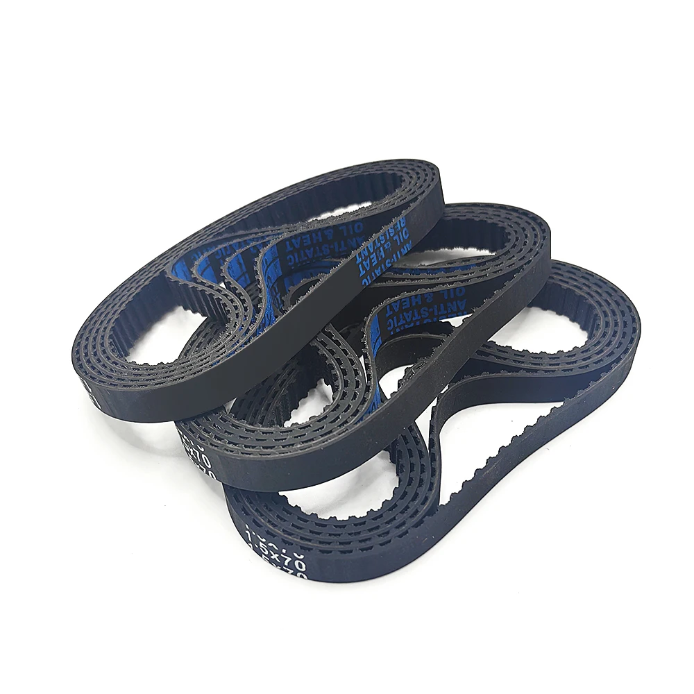 드라이브 타이밍 벨트 1.5x70 고무 타이밍 벨트 70 톱니 329.70mm 폭 6/10/12/15mm