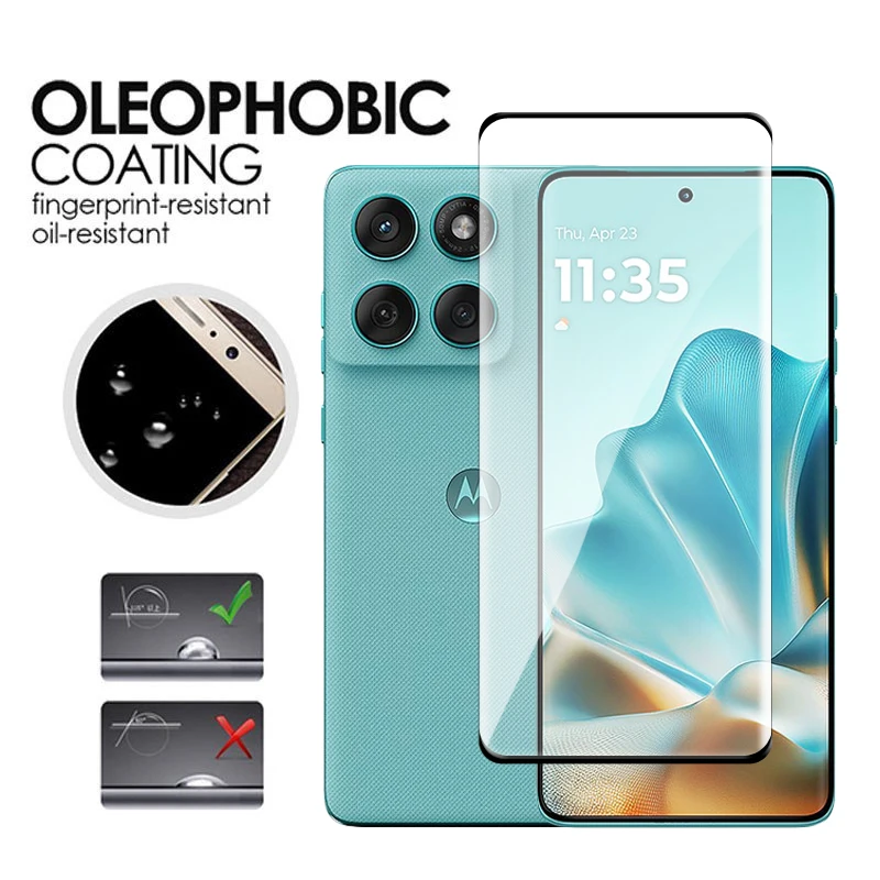 Cristal Templado Para Motorola Edge 50 Fusion Antiespía Curvada Noir Imak Con Ofertas En