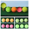 Soft Indoor Golf Balls 12X High Standard Design Practicing Tool Golf Match Balls Golf Double Deck Ball Double Layer Golf Ball 5