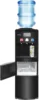 1 Water Dispenser with Built-in Ice Maker, Top Loading Water Cooler Dispenser for 3-5 Gallon Bottle with a Scoop, 3 Temps, Child 1